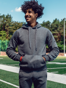 Antracit muška trenirka s kapuljačom marke Bolf D003