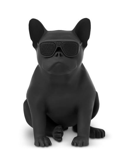 Crni veliki bežični zvučnik French Bulldog bluetooth S4