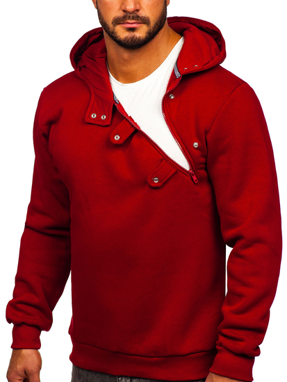 Bordo muška dukserica s kapuljačom Bolf 06