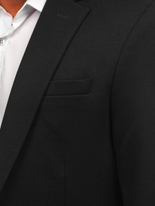 Crni elegantni muški sako Bolf 1652A
