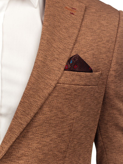 Muški ležerni sako Smeđa Bolf 24401