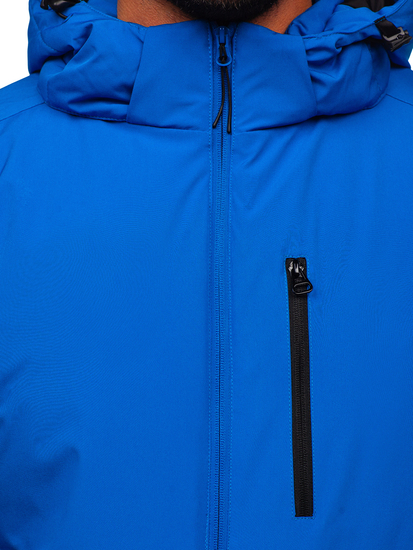 Plava jakna muška zimska sportska Bolf HH011