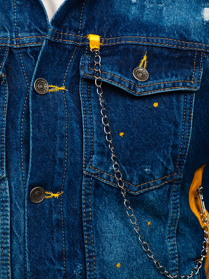 Tamnoplava od trapera jakna muška Bolf 3-4