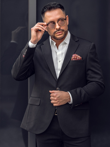 Crni muški casual sako Bolf 24401