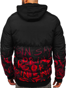 Crvena muška prošivena zimska jakna Bolf 27M8102