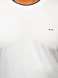 Bijela muška majica Bolf 14316