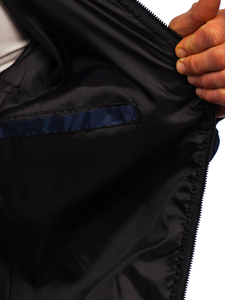 Muška prijelazna jakna sportska tamnoplava Bolf MY13