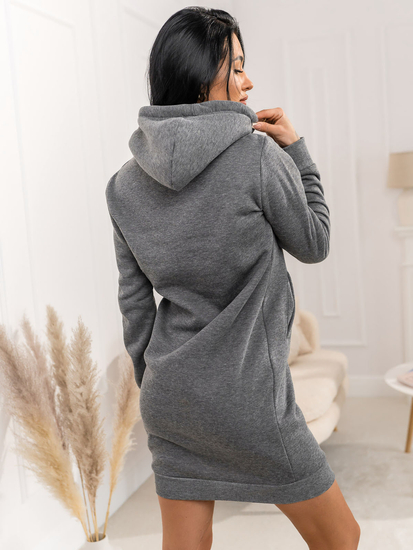 Ženska majica s dugačkim kapuljačom Grafit Bolf YS10005A2