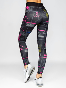 Crne tajice ženske Bolf 20668