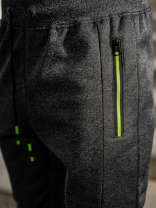 Grafitne sportske hlače muške Bolf K50009