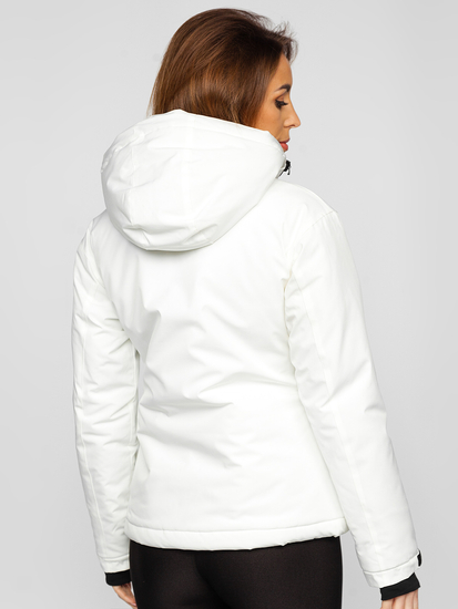 Bijela zimska jakna ženska sportska Bolf HH012A