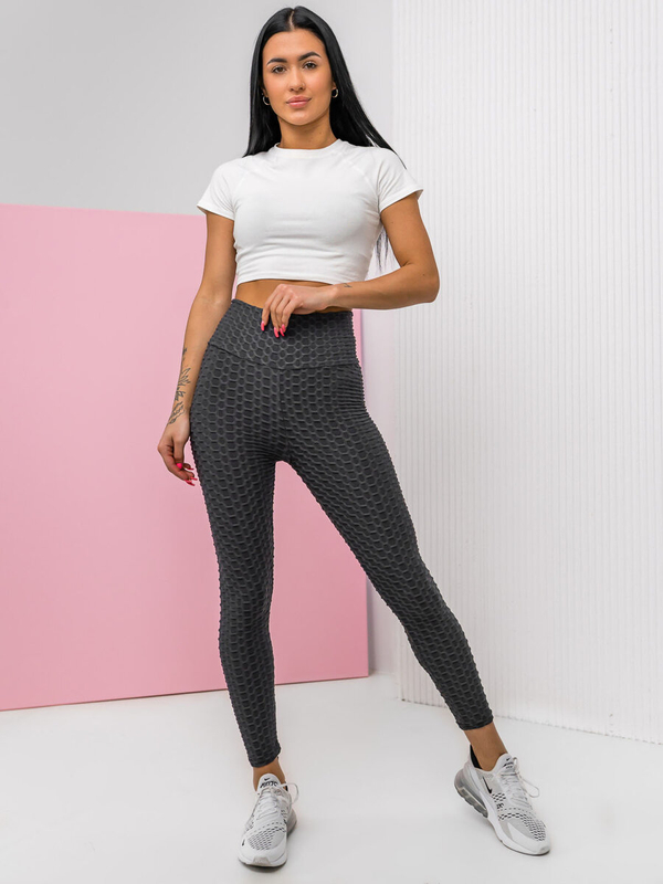 Grafitne ženske tajice Bolf YW88024