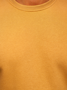 Smeđa muška dukserica bez kapuljače Bolf 2001