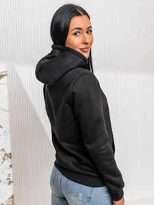 Ženska majica s klokanom Crna Bolf W02A1