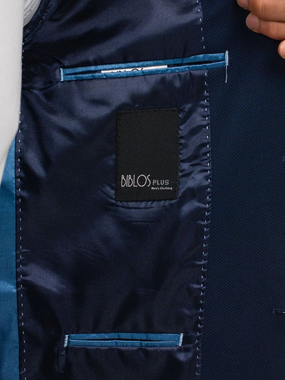 Muški sako elegantan tamnoplavi Bolf 1050