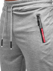 Sive sportske kratke hlače muške Bolf JX511