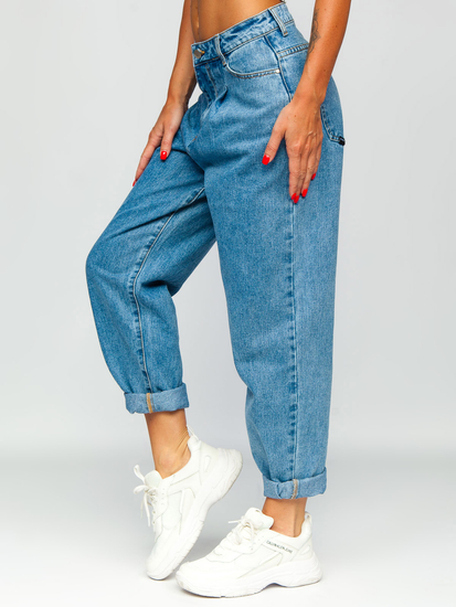 Plave ženske traperice slouchy Bolf BS586