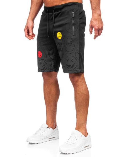 Crne muške kratke trenirke Bolf HS7197