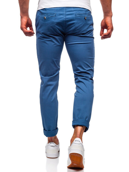 Indigo chino hlače muške Bolf 1146