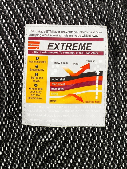 Zimska jakna muška skijaška crno-zelena Bolf 1910