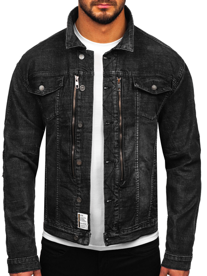 Crna traper jakna muška  Bolf MJ508N