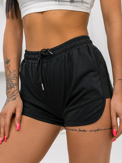 Ženske kratke hlače Crna Bolf 8K951