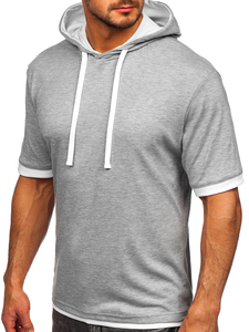 Majica muška bez printa siva Bolf 08