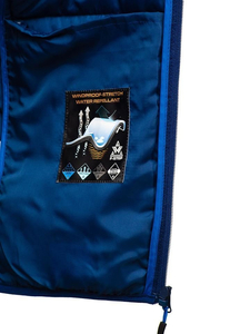 Jakna muška prijelazna sportska tamnoplava Bolf AB033