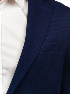 Muški ležerni sako Mornarsko plava Bolf 24401