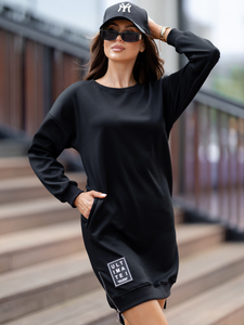 Ženska sportska haljina crna Bolf 524