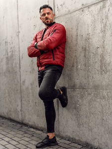 Bordo prijelazna jakna muška prošivena bomber Bolf MY-02