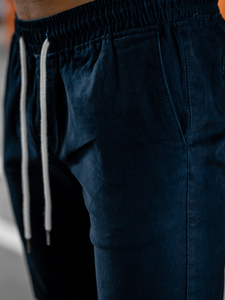 Tamnoplave hlače muške jogger Bolf 1145