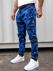Sportske hlače muške camo-tamnoplave Bolf KZ15A