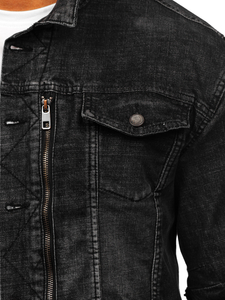 Crna traper jakna muška  Bolf MJ508N