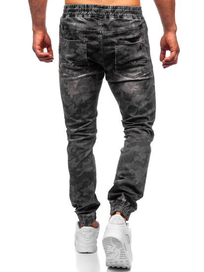Crne jogger hlače camo muške Bolf RB9486DT