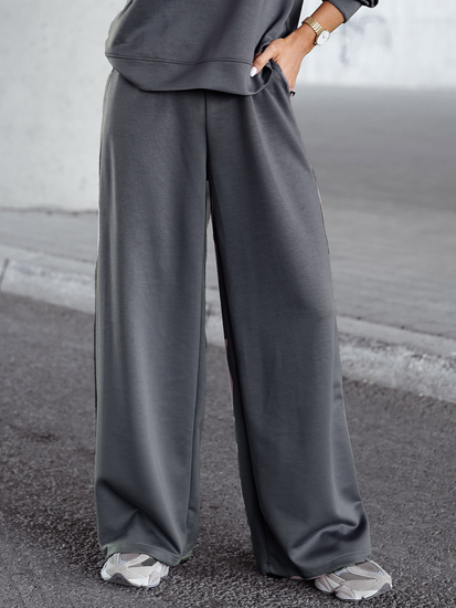 Ženski dvodijelni trenirke komplet grafitni Bolf 821111