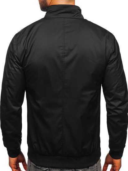 Jakna muška prijelazna crna Bolf K01