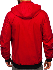 Crvena prijelazna jakna muška Bolf 7349