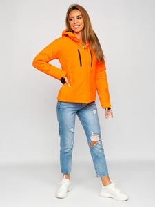 Narančasta zimska jakna ženska sportska Bolf HH012A