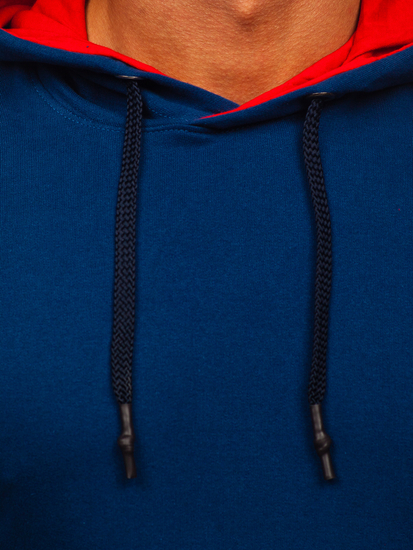 Dukserica s kapuljačom muška indygo Bolf 145369