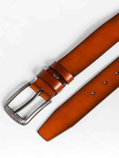 Muški kožni remen Smeđa Bolf 831