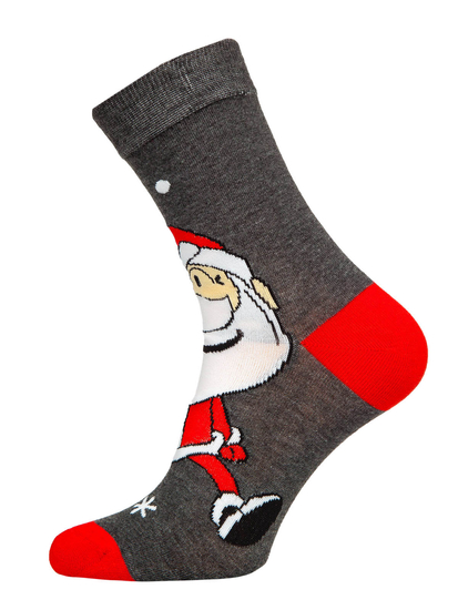 Muške božićne čarape višebojne-2 Bolf M898-7P-1 7 PACK