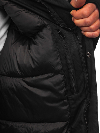 Muška zimska jakna Crna Bolf 91M9906