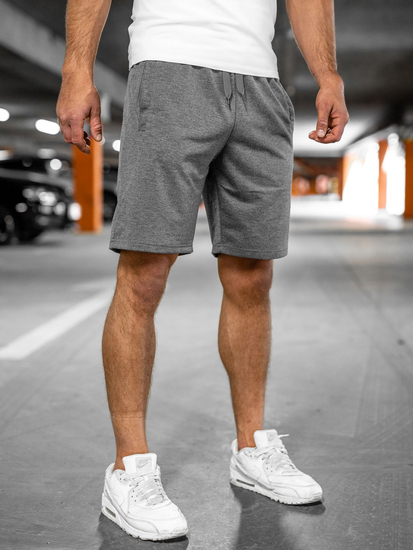 Grafitne sportske kratke hlače muške Bolf 8K100A