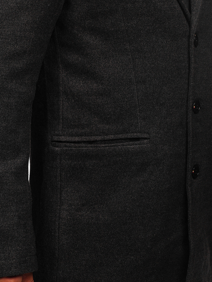 Muški zimski kaput grafitni Bolf 1047