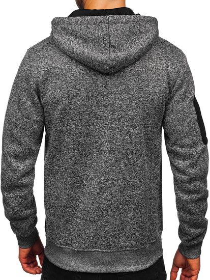 Muška lagana jakna s kapuljačom Antracit Bolf TC1211