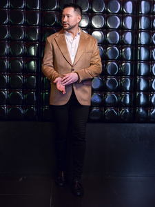 Muška baršunasta jakna Camel Bolf 24410