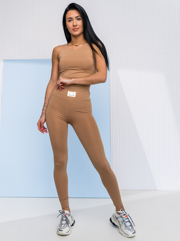 Bež sportski dvodijelni dres za žene Bolf 022