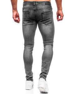 Crne muške traper hlače regular fit Bolf MP019G