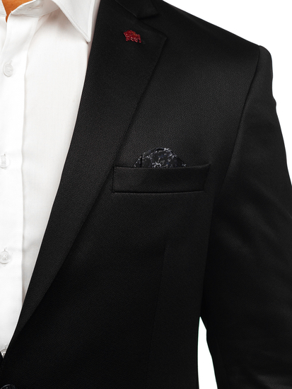 Crni elegantni muški sako Bolf 022